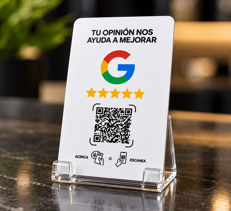 Vista de tarjeta NFC
